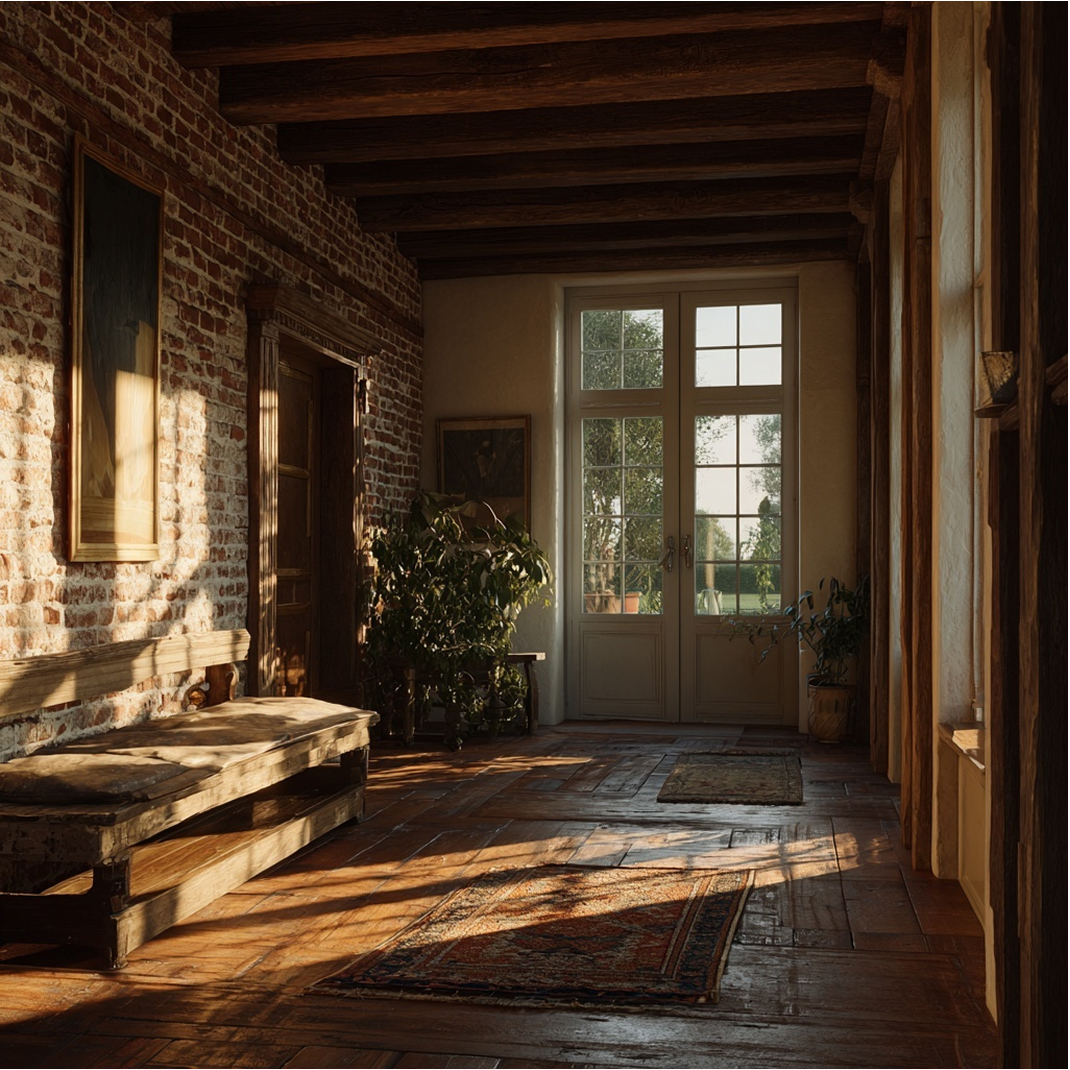 Barn exterior