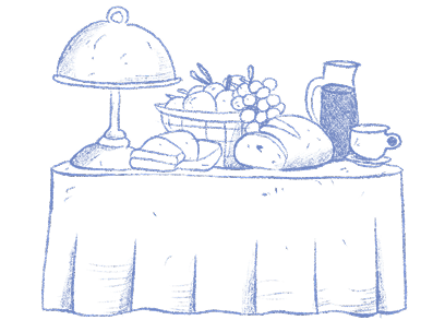 Breakfast buffet